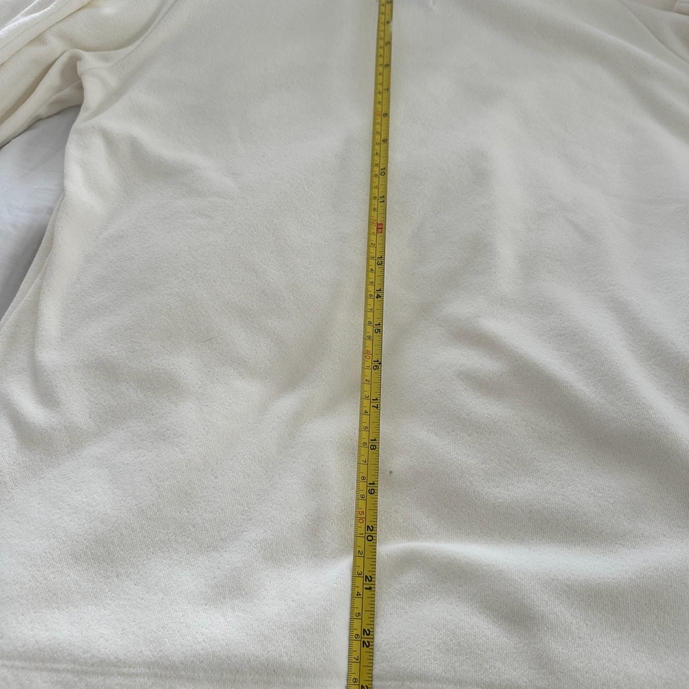 Dudley Stephens winter white off the shoulder tunic XL